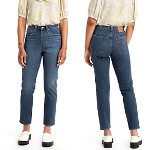 LEVI'S Women's Wedgie Fit Ankle Jeans 31 - Picture 1 of 10